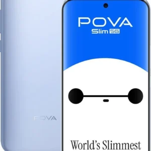 Tecno Pova Slim 5G (Sky Blue, 128 GB) (8 GB RAM)